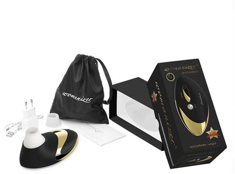 Womanizer Pro 18K Gold Plated Clit Tickler by Lovehoney - Clit Ticklers and Pulsators