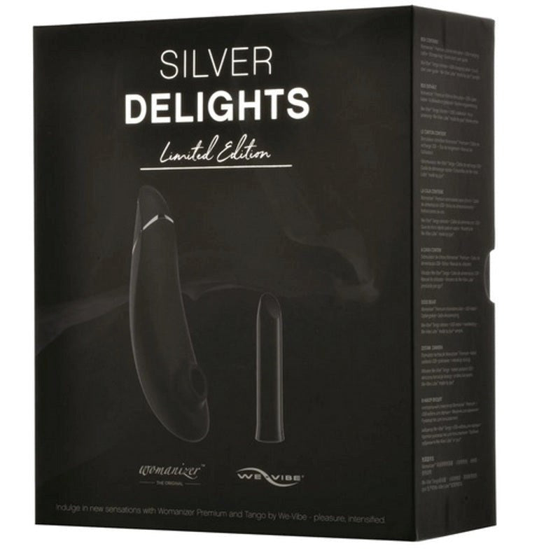 Womanizer x We-Vibe Silver Delights Collection - - Clit Ticklers and Pulsators