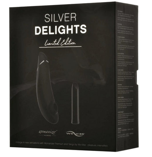 Womanizer x We-Vibe Silver Delights Collection - - Clit Ticklers and Pulsators