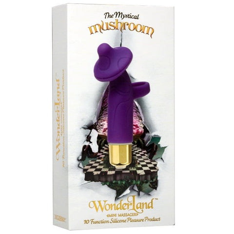 The Mystical Mushroom Mini Massager by Doc Johnson - Clit Ticklers and Pulsators