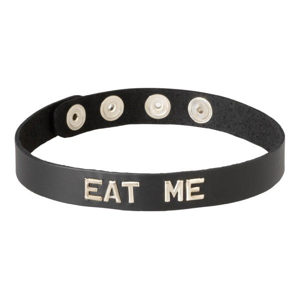 Wordband Collar - EAT ME - - Fancy Dress Ups