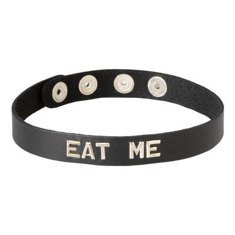 Wordband Collar - EAT ME by Spartacus Enterprises - Fancy Dress Ups