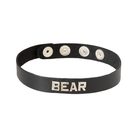 Wordband Collar Bear by Spartacus Enterprises - Fancy Dress Ups
