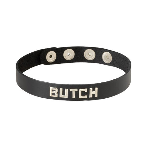 Wordband Collar BUTCH by Spartacus Enterprises - Fancy Dress Ups