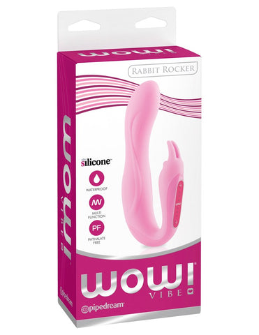 WOW! Multi Functions Rabbit Rocker Massager by Pipedream - Rabbit Vibrators