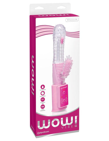 WOW! Wiggler Dual Stimulation Rabbit Vibrator by Pipedream - Rabbit Vibrators