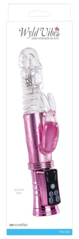Wyld Vibes Bunny Pink Waterproof by NS Novelties - Rabbit Vibrators