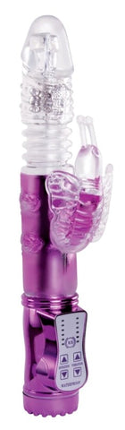Wyld Vibes Butterfly Purple by NS Novelties - Rabbit Vibrators
