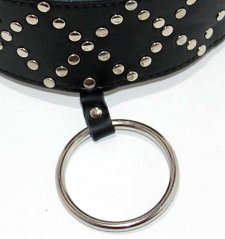 Wyred Slave Studded Posture Collar by BDStyle - Collars and Leads