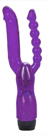 Xcel Double Penetrating Vibrator by Seven Creations - G-Spot Vibrators