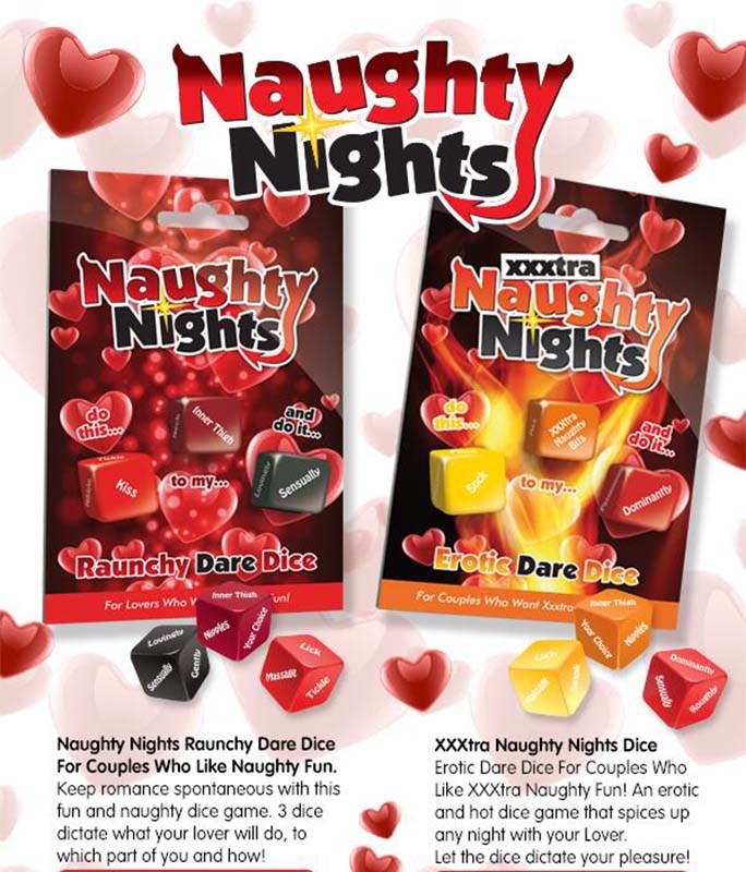 Xxxtra Naughty Nights Erotic Dare Dice - - Sex Games, Coupons and Tricks