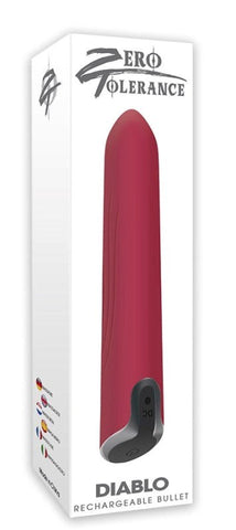 Zero Tolerance Diablo Rechargeable Bullet by Evolved - Bullet Vibrators