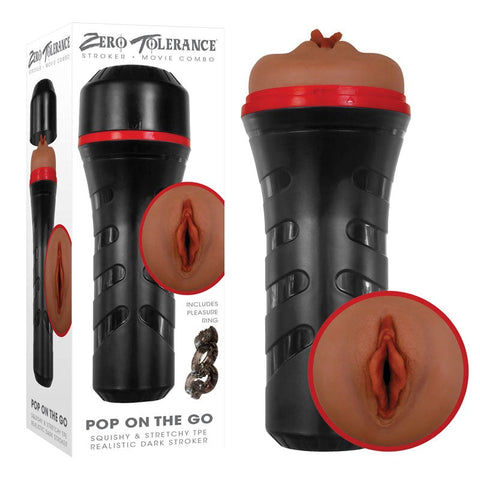 Pop On The Go Realistic Male Stroker by Evolved - Masturbators and Strokers