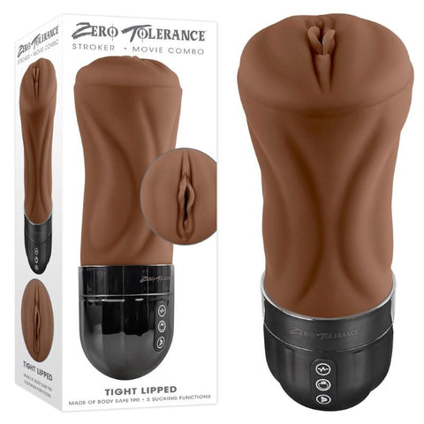 Tight Lipped Rechargeable Male Stroker by Evolved - Masturbators and Strokers