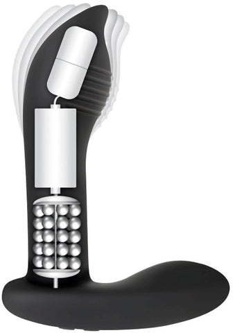 Twisted Rimmer Vibrating Prostate Massager by Evolved - Prostate Toys