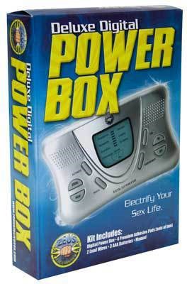 Zeus Electrosex Deluxe Digital Power Box by XR Brands - Electro Sex