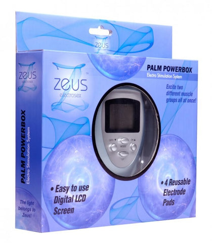 Zeus Palm Powerbox Electro Sex Toy by XR Brands - Electro Sex