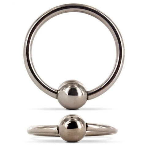 The Frisky Head Cock Ring & Ball by Hell's Couture - Cock Rings