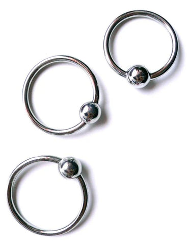 The Frisky Head Cock Ring & Ball by Hell's Couture - Cock Rings