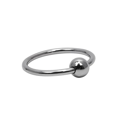 The Frisky Head Cock Ring & Ball by Hell's Couture - Cock Rings