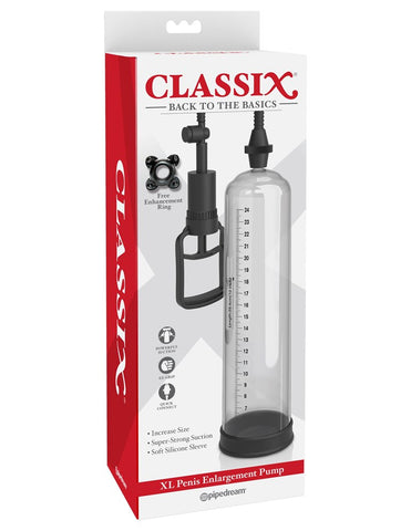 Classix Penis Enlargement Pump XL by Pipedream Products - Penis Pumps And Stretchers