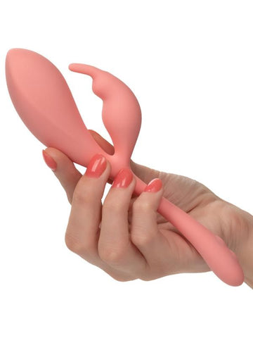 Elle Liquid Silicone Bunny Rabbit Massager by CalExotics - Rabbit Vibrators