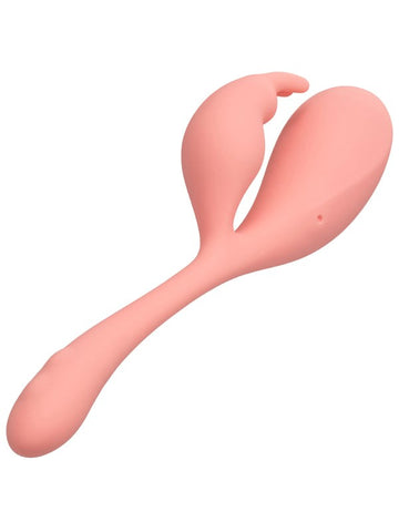 Elle Liquid Silicone Bunny Rabbit Massager by CalExotics - Rabbit Vibrators