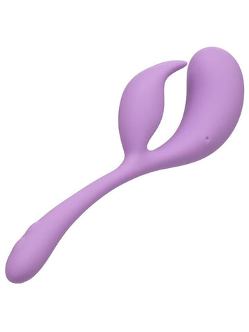 Elle Liquid Silicone Dual Flicker Vibrator by CalExotics - Rabbit Vibrators