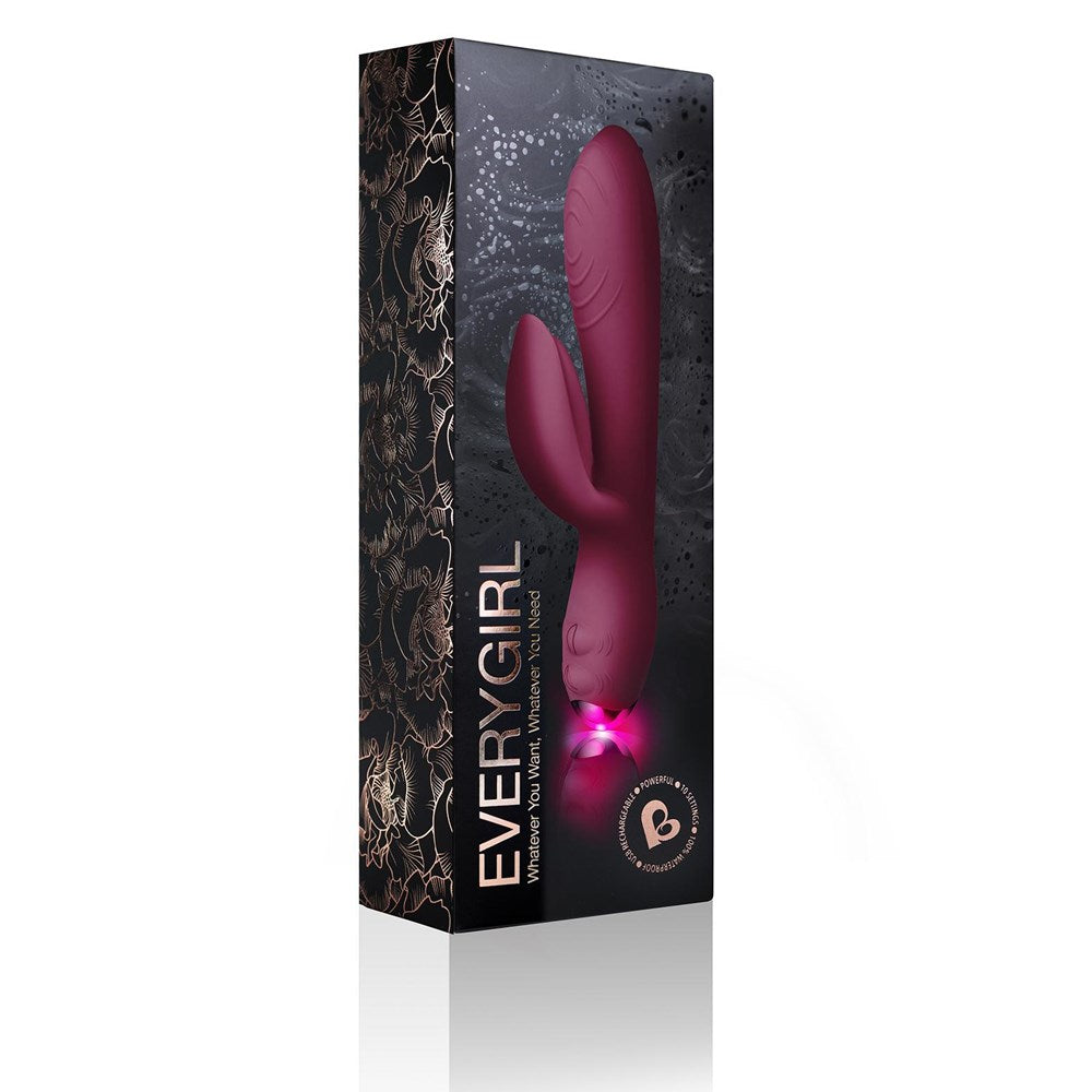 Every Girl Dual Motor Rabbit Vibrator - - Rabbit Vibrators