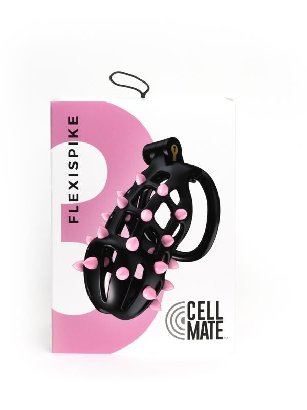 FlexiSpike by CellMate Size 3 Male Chastity Device - - Male Chastity