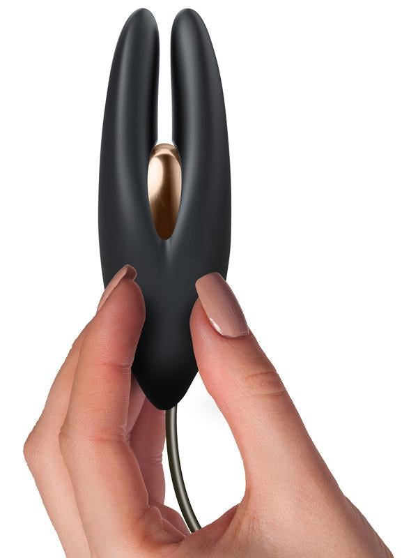 Mimosa Black and Copper Remote Control Vibrator - - Remote control Vibrators