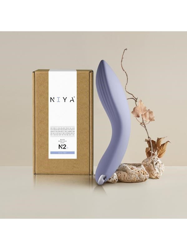 NIYA N2 - Curved Couples Waterproof Massager - - Sex Toys For Couples