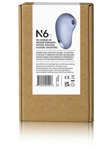 NIYA N6 Rechargeable Air Power Clitoral Suction Vibrator - Clit Ticklers and Pulsators