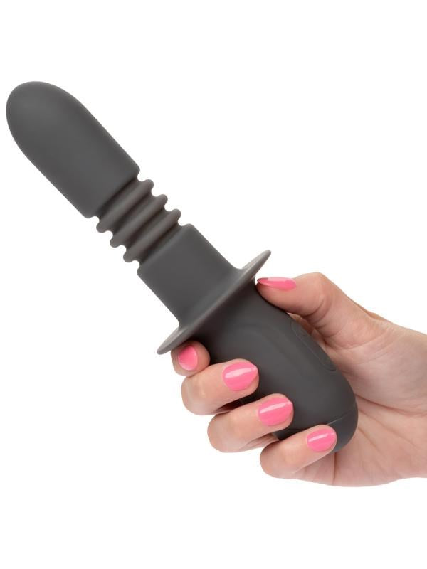 Ramrod Thrusting Rechargeable Anal Dildo - - Anal Dildos