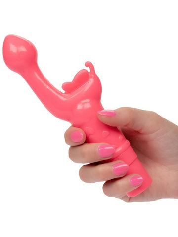 Rechargeable Butterfly Kiss Vibrator by California Exotics - G-spot Vibrators