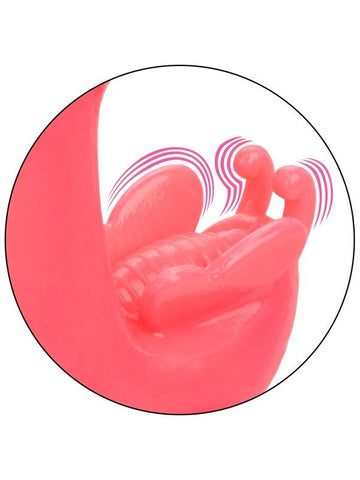 Rechargeable Butterfly Kiss Vibrator by California Exotics - G-spot Vibrators