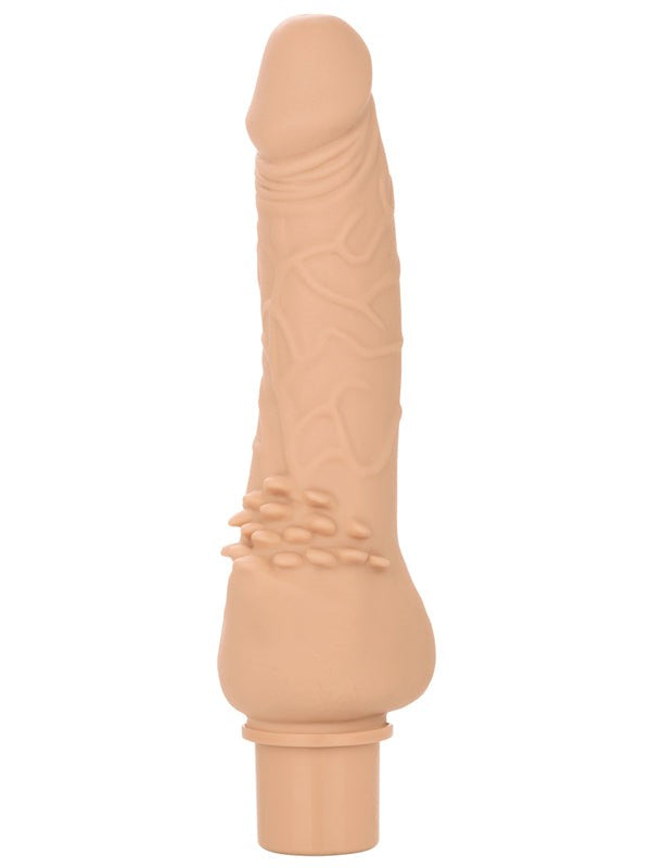 Rechargeable Power Stud Cliterrific Vibrating Dildo - - Vibrating Dildos