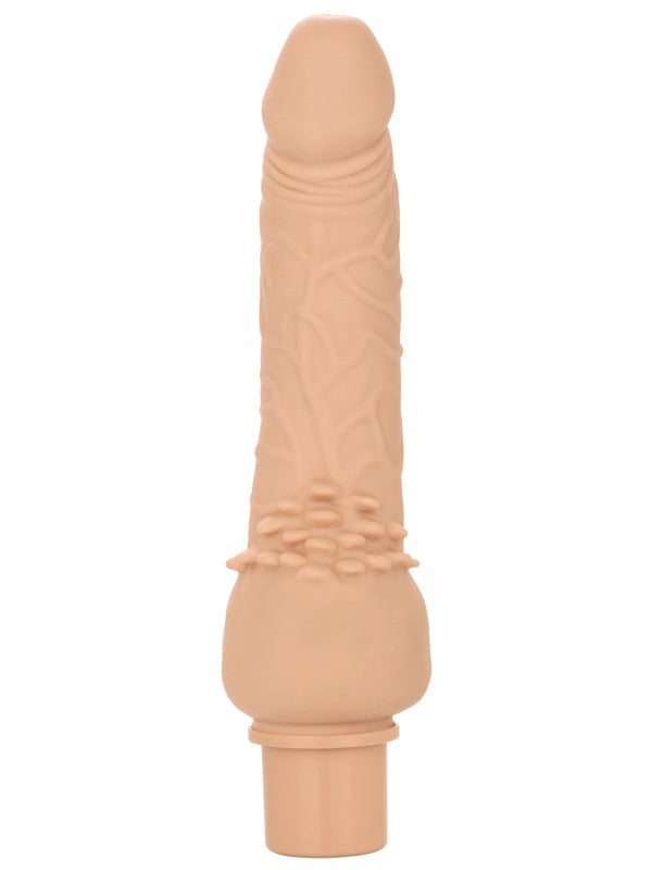 Rechargeable Power Stud Cliterrific Vibrating Dildo - - Vibrating Dildos