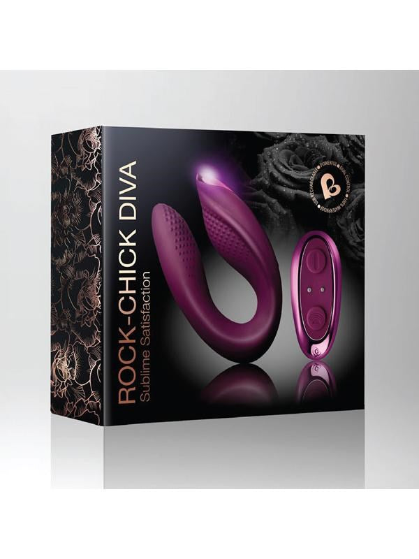 Rock-Chick Diva Clit and G-Spot Vibrator - - G-Spot Vibrators