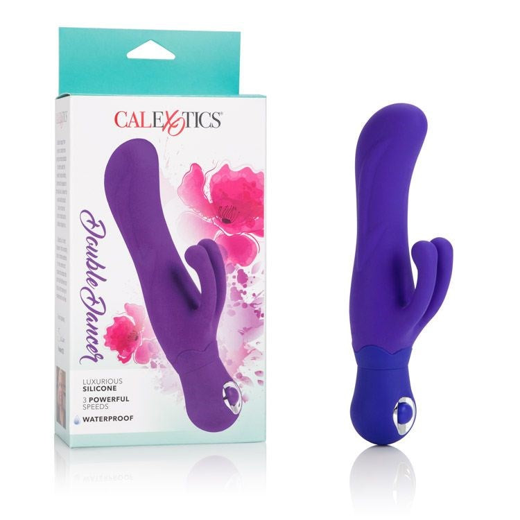 Silicone Double Dancer Rabbit Vibrator - - Rabbit Vibrators