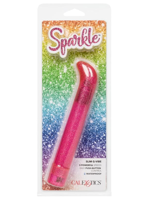 Sparkle Slim G-Vibe 3 Speed G-Spot Massager - - G-Spot Vibrators