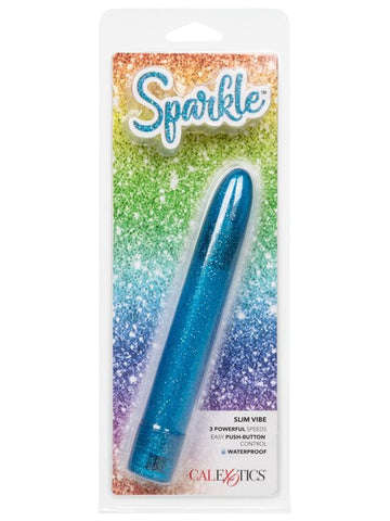 Sparkle Slim Sleek G-Spot Massager by California Exotics - G-spot Vibrators