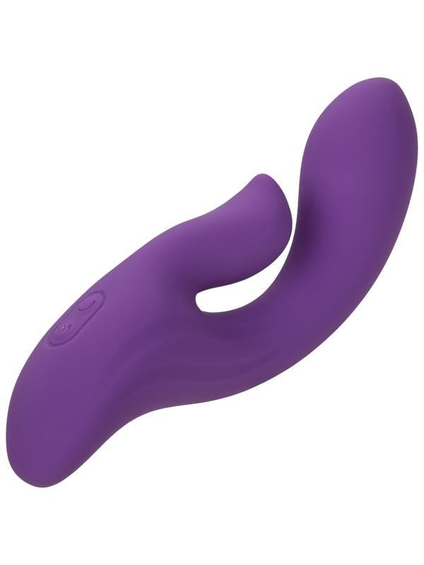 Stella Liquid Silicone Dual Pleaser Rechargeable Rabbit Massager - - Rabbit Vibrators