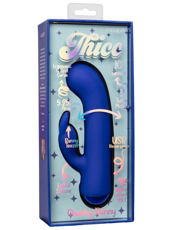 Thicc Chubby Bunny G-Spot Rabbit Massager - - Rabbit Vibrators