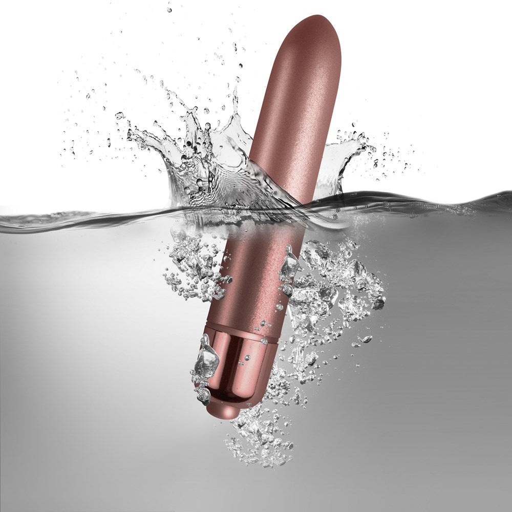 Touch of Velvet Rose Blush Bullet Vibrator - - Bullet Vibrators