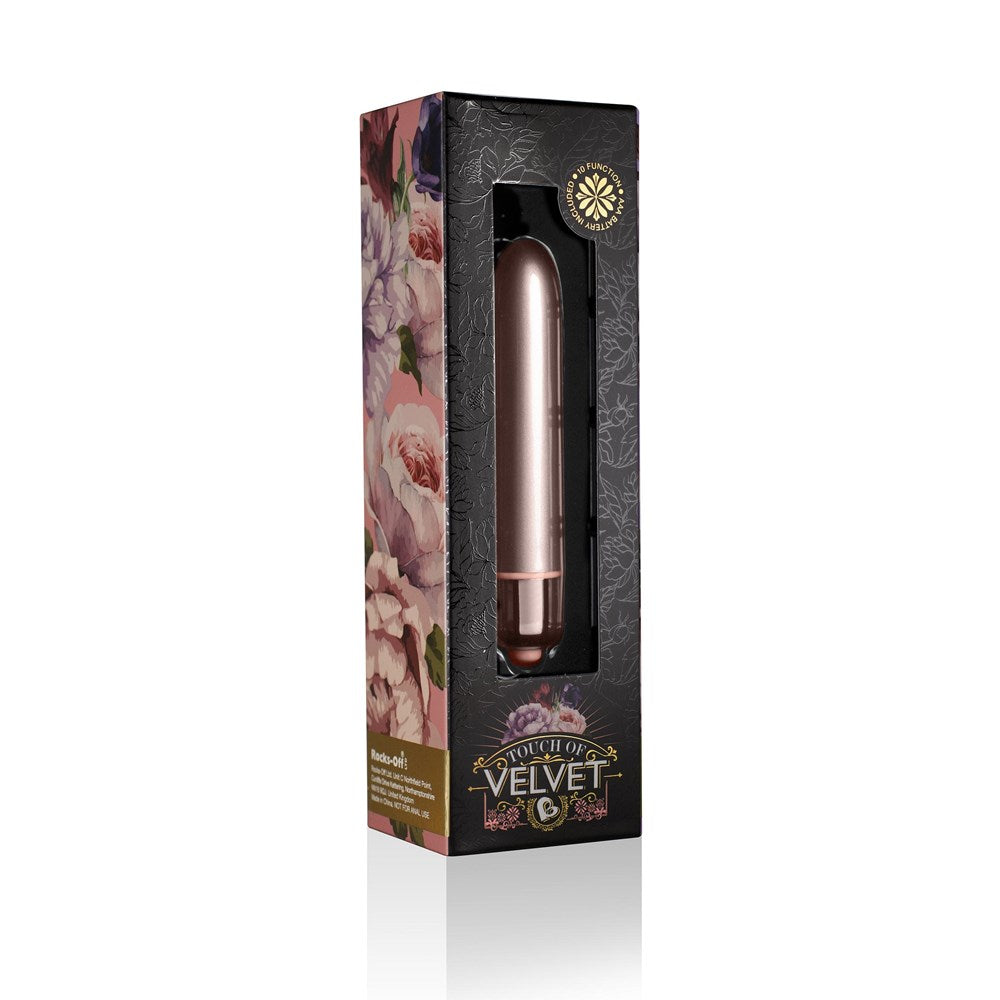 Touch of Velvet Rose Blush Bullet Vibrator - - Bullet Vibrators