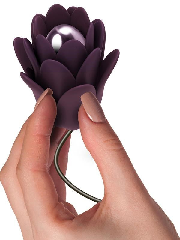 Zinnia Purple and Lilac Remote Control Bullet Vibrator - - Remote control Vibrators