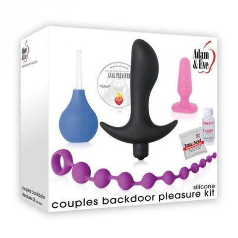 Silicone Couple's Backdoor Pleasure Kit Vibrating - Sex Kits