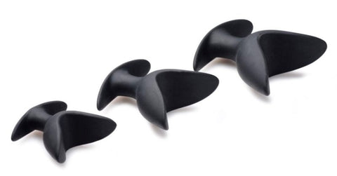 Ass Anchors 3 Piece Silicone Anal Anchor Set by XR Brands - Sex Kits