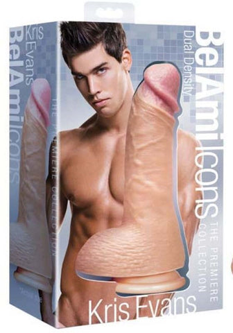 BelAmi Icons Signature Cock Kris Evans by Icon Brands - Realistic Dildos